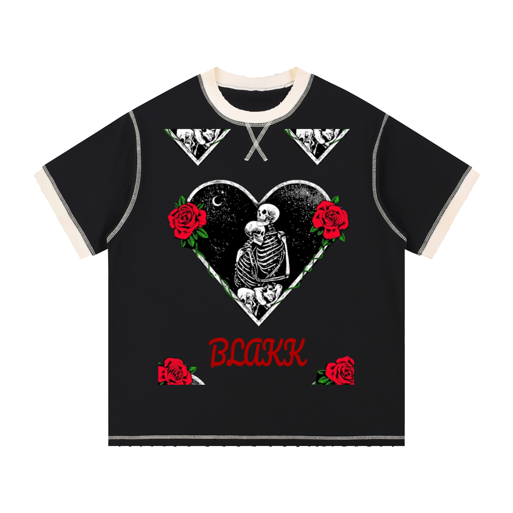 Contrast-Stitched Cotton T-Shirt