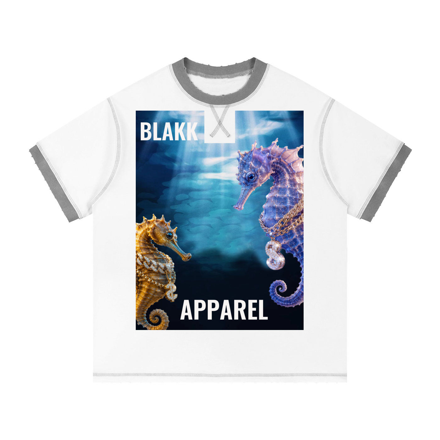 Contrast-Stitched Cotton T-Shirt