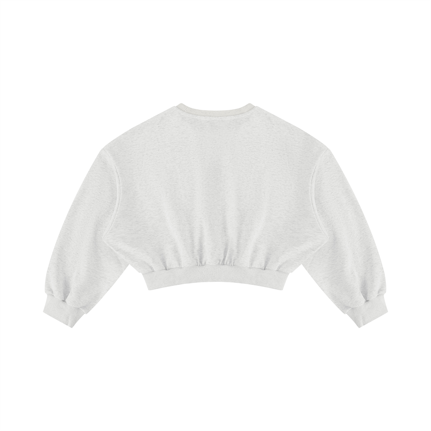 Women's Boxy Cropped Crewneck Sweatshirt