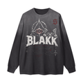 Gradient Washed Long Sleeve T-Shirt