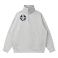 Quarter-Zip Drop Shoulder Sweatshirt